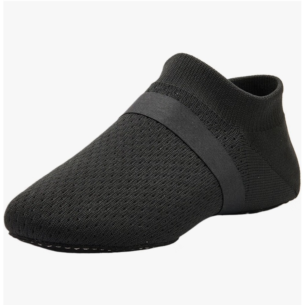 Slip-on Jazz Shoes Women/Men's Lightweight Breathable Dance Shoes 8-8.5W/7-7.5M